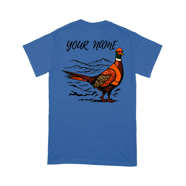 Funny Pheasant Hunting custom name T-shirt for Men FSD4702 D03
