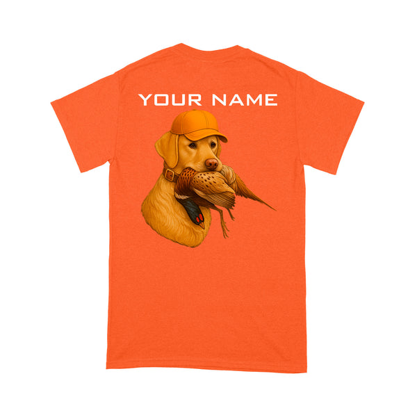 Yellow Labrador Retriever Pheasant hunting Shirt for Hunter FSD4720 D03