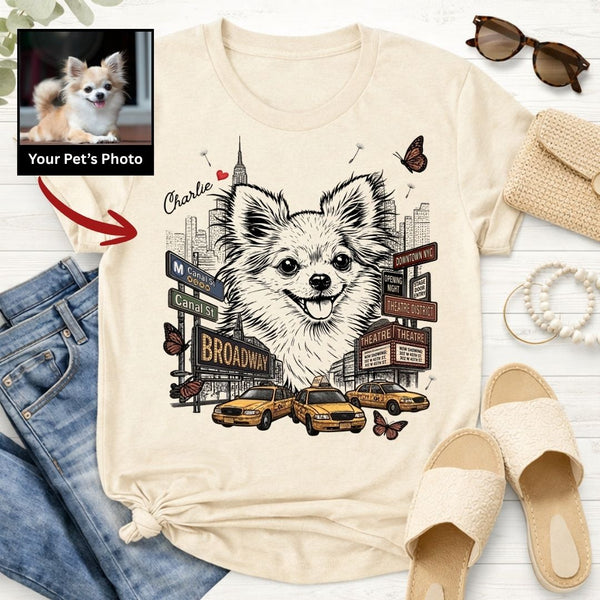 New York State Custom Dog Shirt – Funny Personalized Gift for Dog Lovers FSD4818