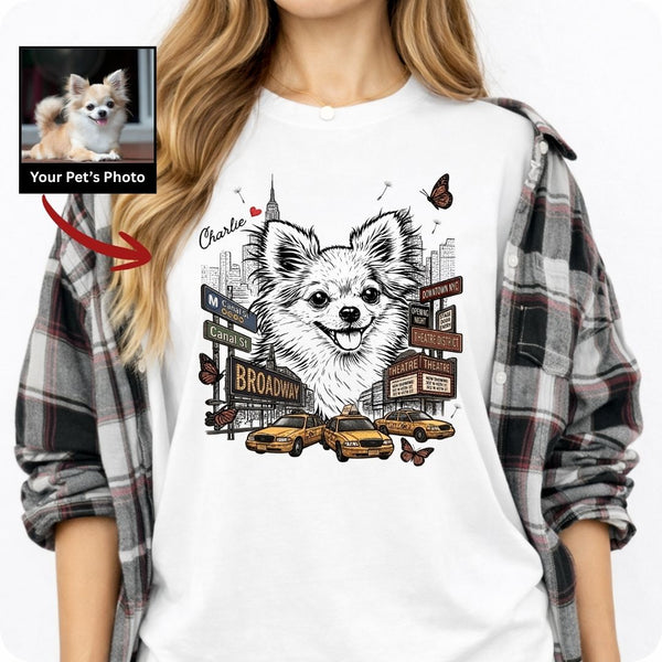 New York State Custom Dog Shirt – Funny Personalized Gift for Dog Lovers FSD4818