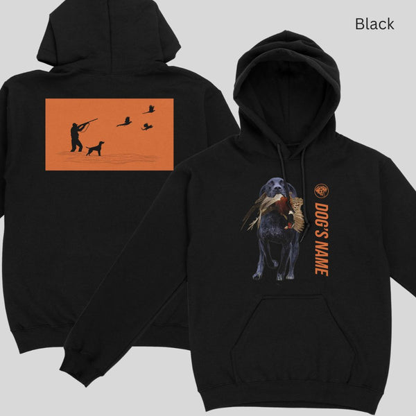 Black GSP - Pheasant hunting Dog custom Hoodie Shirt D03 - FSD4693