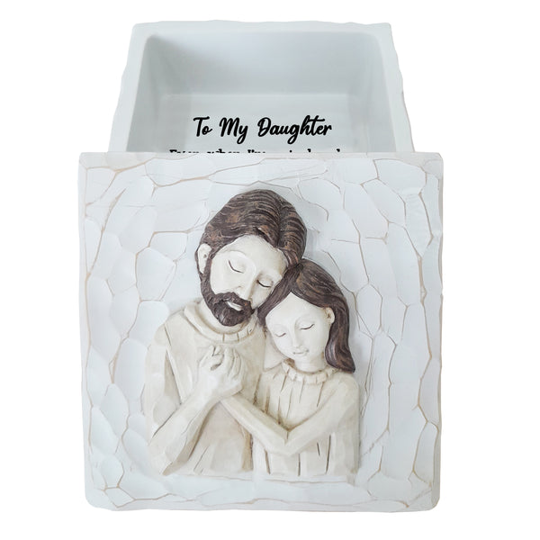 Father Daughter Keepsake Box gifts for Daughter from Dad Daughter Birthday Christmas Thanksgiving TNK4