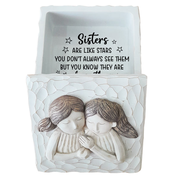 Sisters Keepsake Box Sisters Gifts from Sister, Sister Birthday Christmas Valentine gifts TNK6