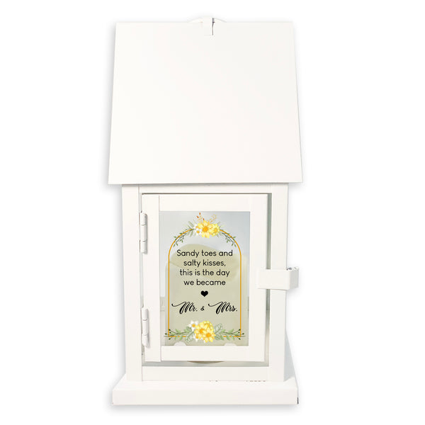 Wedding Lantern Mr & Mrs Wedding Lantern Table Decor Centerpiece Wedding Gift, Lanterns for Wedding TNW3