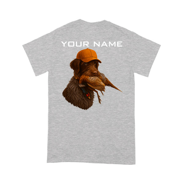 Wirehaired Pointing Griffon Pheasant hunting Shirt for Hunter FSD4723 D03