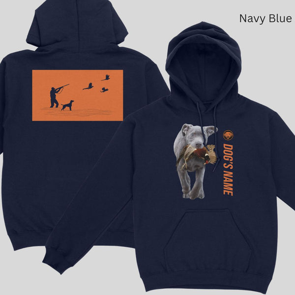 Silver Labs - Pheasant hunting Dog custom Hoodie Shirt D03 - FSD4693