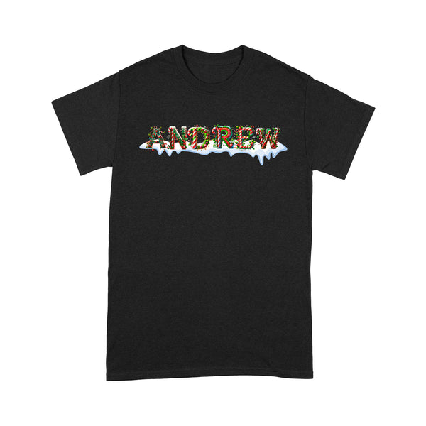 Personalized Christmas Gift Custom Name T-Shirt