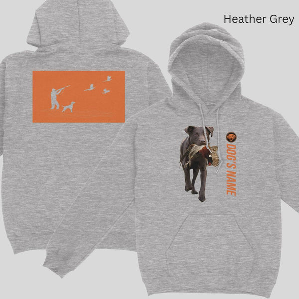 Chocolate Labs - Pheasant hunting Dog custom Hoodie Shirt D03 - FSD4693