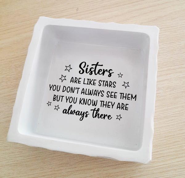 Sisters Keepsake Box Sisters Gifts from Sister, Sister Birthday Christmas Valentine gifts TNK6