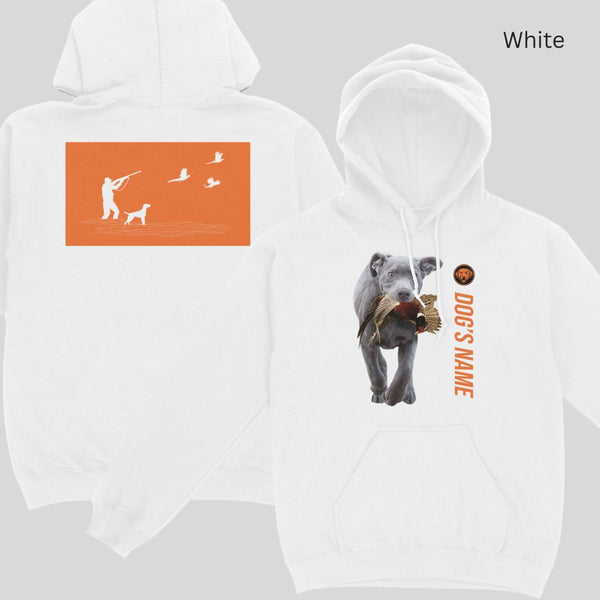 Silver Labs - Pheasant hunting Dog custom Hoodie Shirt D03 - FSD4693