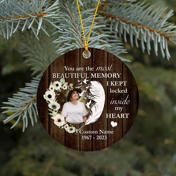 Memorial Christmas Ornament Personalized For Loss of Loved One MC91
