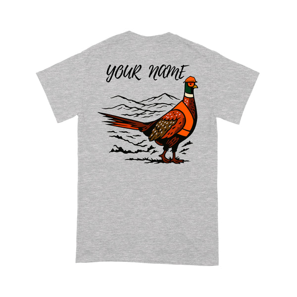 Funny Pheasant Hunting custom name T-shirt for Men FSD4702 D03