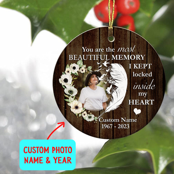 Memorial Christmas Ornament Personalized For Loss of Loved One MC91