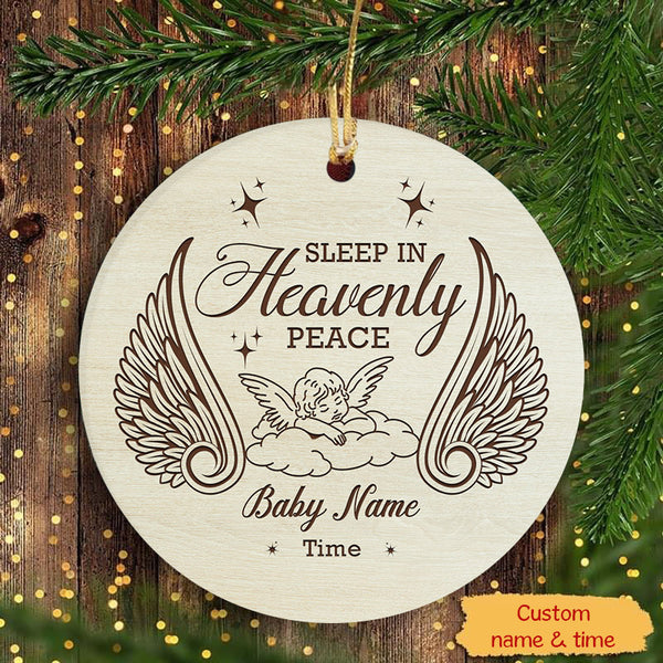 Baby Memorial Ornament for Loss Child Miscarriage Ornament Baby Remembrance Gift MB12