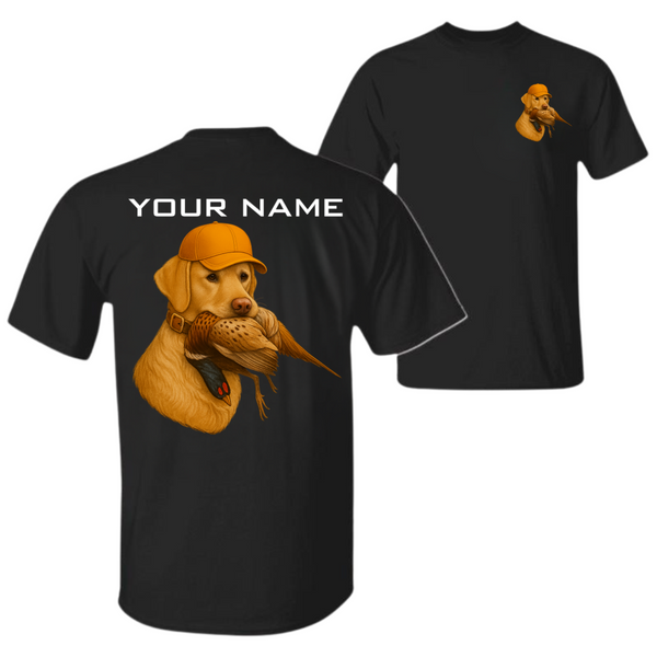 Yellow Labrador Retriever Pheasant hunting Shirt for Hunter FSD4720 D03