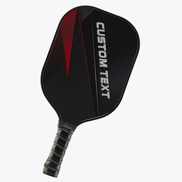 Personalized Black And Red Pickleball Paddle With Names, Pickleball Team Paddle Pickleball Gifts IPHW7243