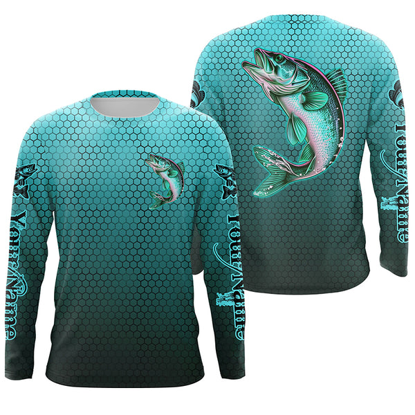Personalized Walleye Fishing Jerseys, Walleye Tournament Fishing Shirts for men, women and kids fishing gifts IPHW5718
