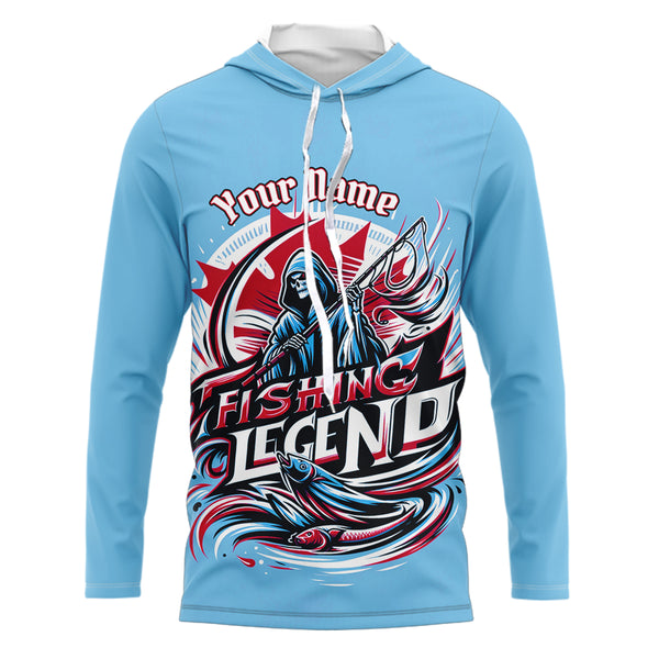 Personalized Canadian Fishing Legend Long Sleeve Fishing Shirts Fishing Gift For Men, Women And Kid IPHW5546