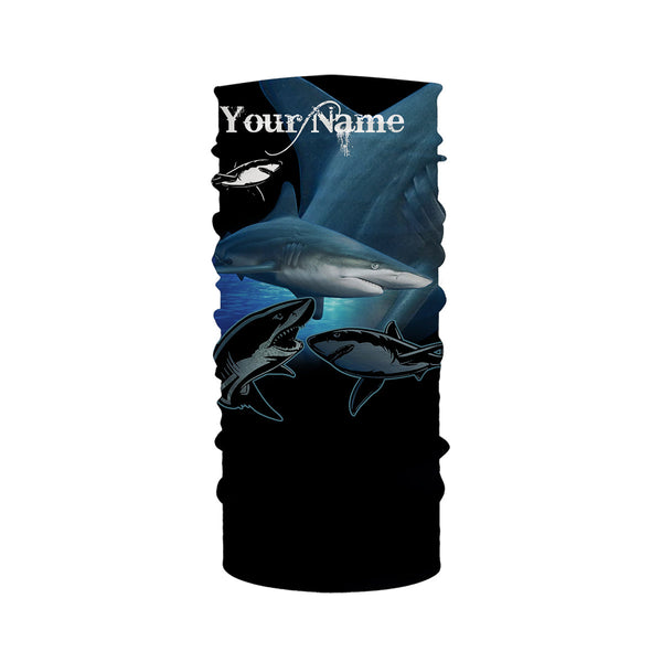 Blacktip shark Fishing Customize Name long sleeves fishing shirts, Personalized Fishing Gift NQS2092