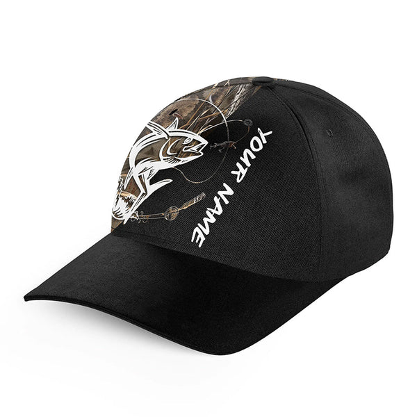 Tuna Fishing Tattoo camo Custom fishing hat Unisex Fishing Baseball Angler camo hat NQS2672