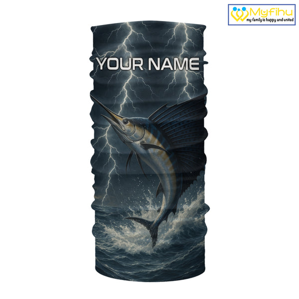 Sailfish fishing Lightning thunder Custom UV protection Sailfish fishing long sleeve shirt jerseys NQS10036