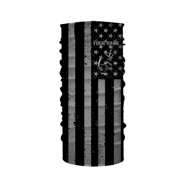 Gone fishing catch you later American flag Patriot fish hook Performance fishing Shirts NQS2502