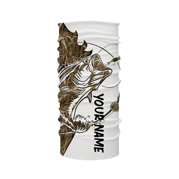 Largemouth Bass fishing tattoo camo fishing team bass shirts for men custom Performance shirt NQSD87