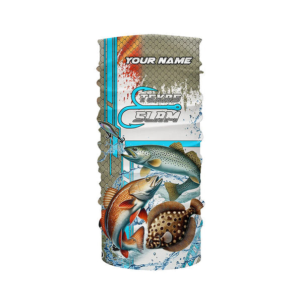 Redfish, Trout, Flounder fishing scales custom fishing team jerseys, Texas Slam fishing apparel NQS9144