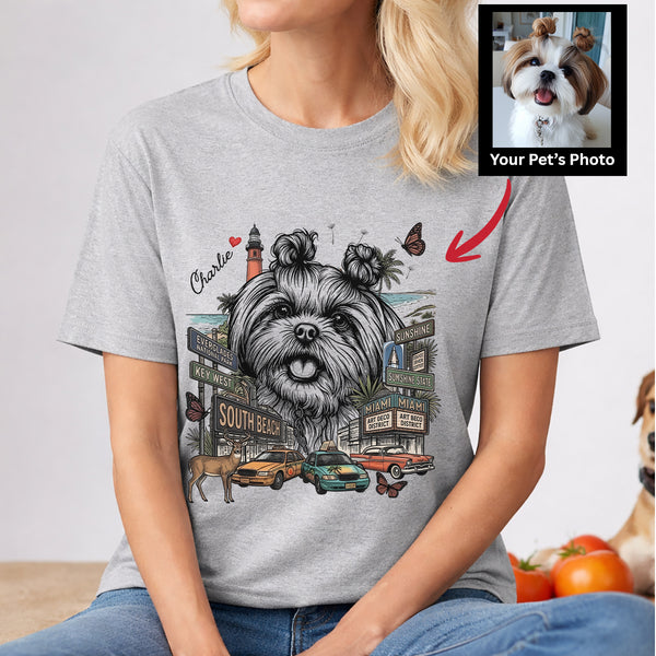 Funny Florida State Custom Dog Shirt – Personalized Gift for Dog Lovers FSD4820