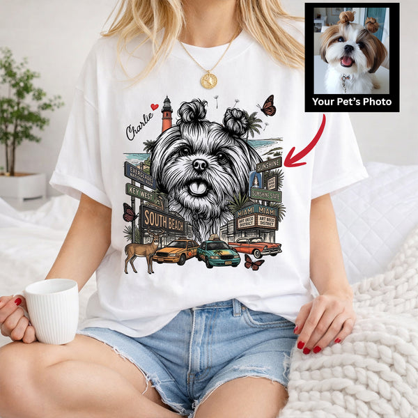 Funny Florida State Custom Dog Shirt – Personalized Gift for Dog Lovers FSD4820