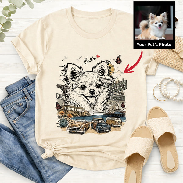Funny California State Custom Dog Shirt – Personalized Gift for Dog Lovers FSD4821