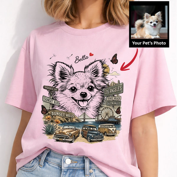 Funny Pennsylvania State Custom Dog Shirt – Personalized Gift for Dog Lovers FSD4822