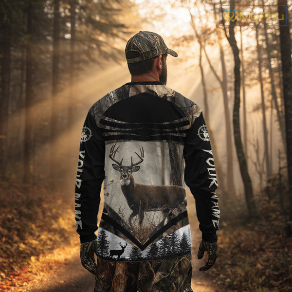 Best Deer Hunting Shirt 3D Custom Name Hoodie, Hunting Sweatshirt for Men NHT349