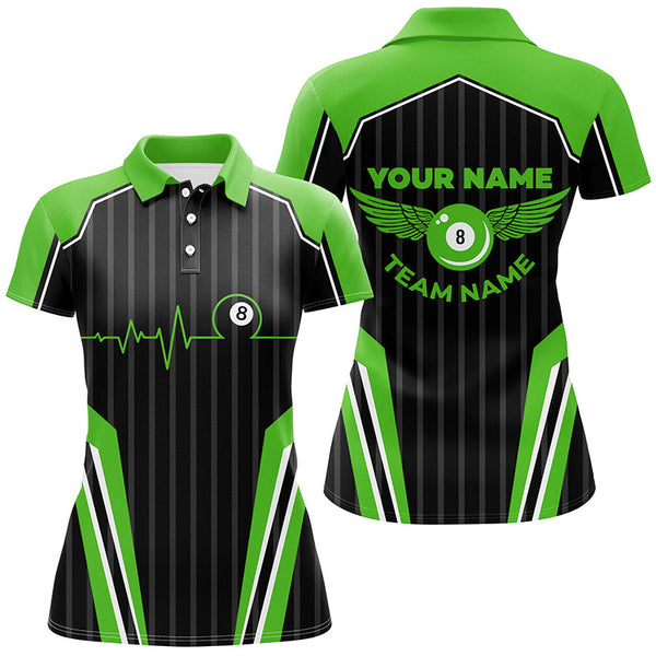 Multicolor Billiard Jerseys For Women Custom Billiard Polo Shirts, Billiard Tournament Team Shirts TDM2498