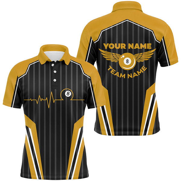 Multicolor Billiard Jerseys For Men Custom Billiard Polo Shirts, Billiard Tournament Team Shirts TDM2498