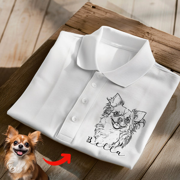 Custom Dog Polo Shirts For Dog Mom, Dog Lovers Polo Shirts, Dog Mama Gifts IPHW6871