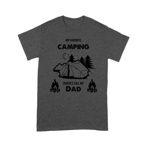 Camping Dad Camper Father Camping Dad Vintage T-Shirt | My Favorite Camping Buddies Call Me Dad NS79 Myfihu