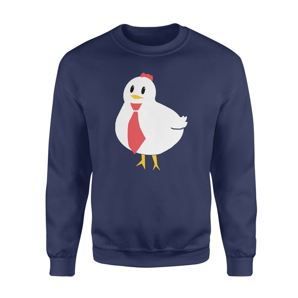Cute Hen-tie - Standard Crew Neck Sweatshirt
