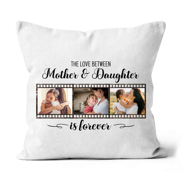 Mother & Daughter Personalized Pillow, Mom Mother's Day Gift, New Mommy Birthday Christmas Keepsake| NPL30