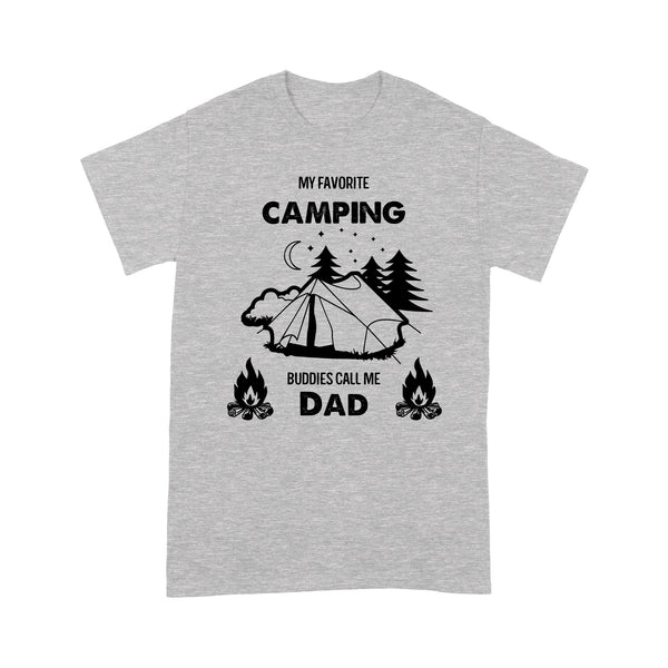 Camping Dad Camper Father Camping Dad Vintage T-Shirt | My Favorite Camping Buddies Call Me Dad NS79 Myfihu