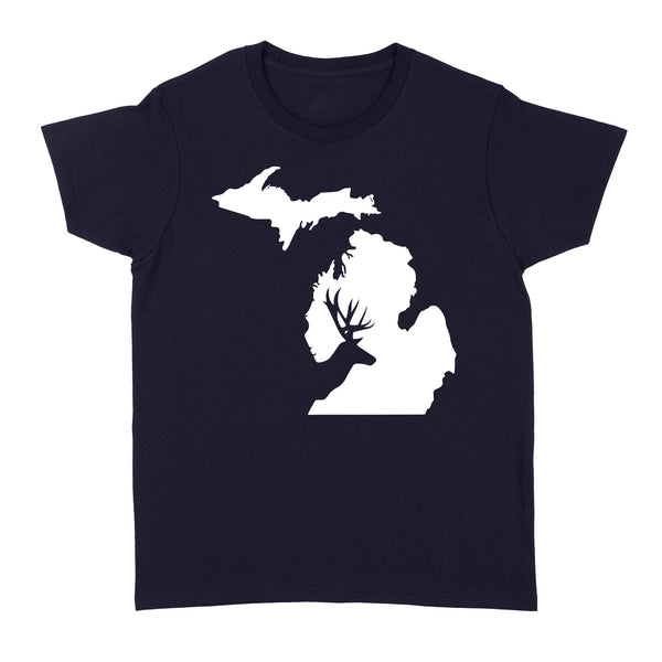 Michigan deer hunting women's t-shirt - FSD1188