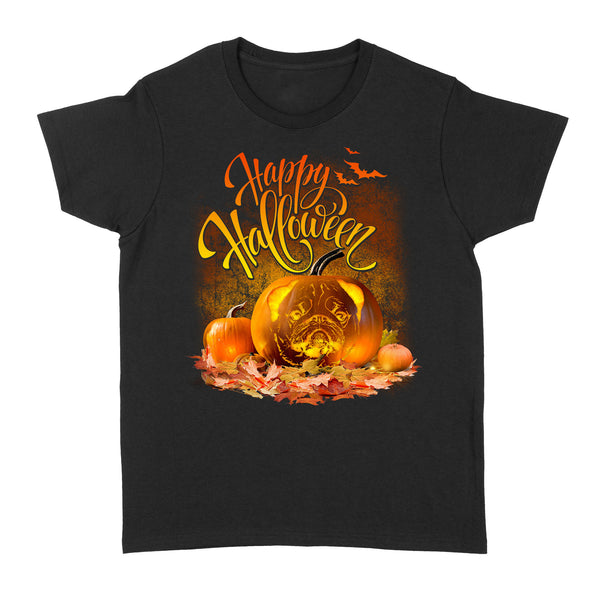Happy halloween custom dog face's photo - Standard Women's T-shirt
