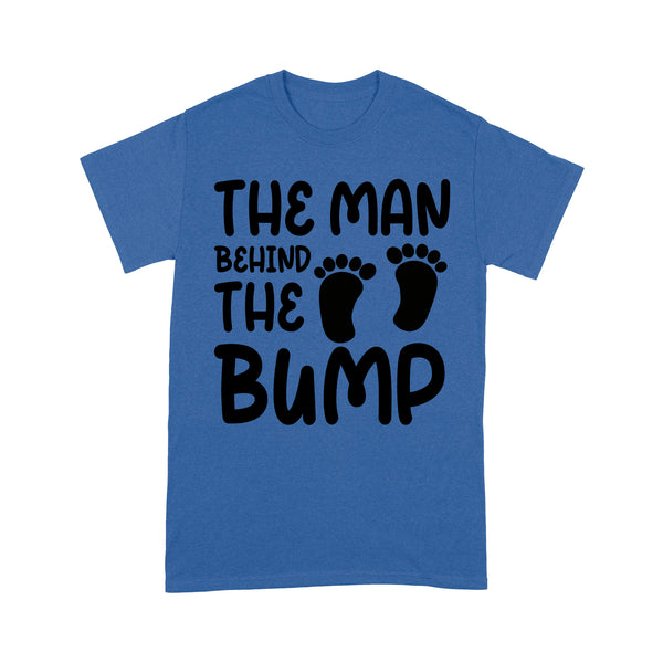 New Dad T-shirt| The Man Behind The Bump| Funny Father's Day Gift for New Dad, Dad to Be, Expecting Father| NTS30  Myfihu