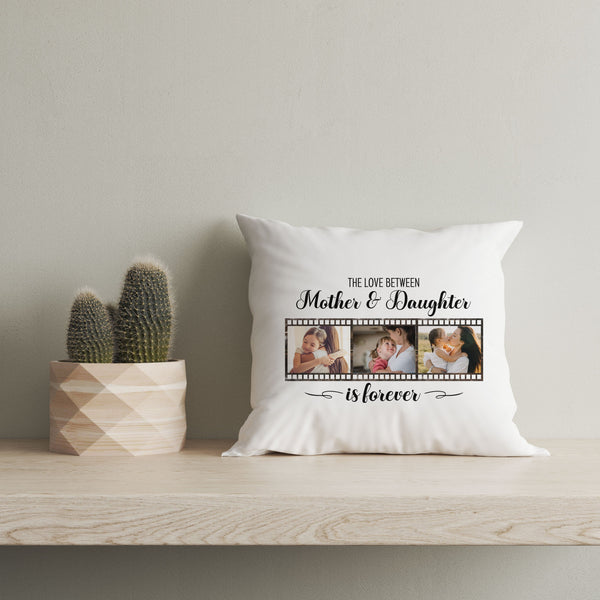 Mother & Daughter Personalized Pillow, Mom Mother's Day Gift, New Mommy Birthday Christmas Keepsake| NPL30