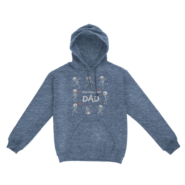 Grateful Dope Dad Shirt | Funny Dabbing Skeleton Shirt | Vintage Dope Shirt For Dad On Halloween, Christmas Shirts, NS60 Myfihu