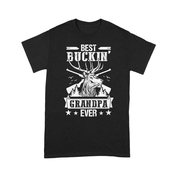 Best buckin' grandpa ever, hunting gifts for grandpa T-shirt TAD02