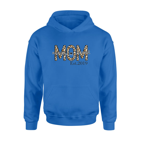 Custom kid name Mom Est shirt, Mother's day Shirt, Mother's Day Gift For Mom, Mother's Day Gift D05 NQS1594 - Standard Hoodie