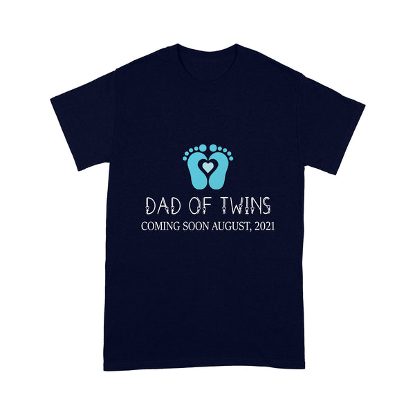 Personalized Dad Of Twins Shirts | Funny New Dad Father'S Day, Daddy Humor T-Shirt | Gifts For Dad On Birthday, Christmas, Father'S Day | Fathers Day Gift | Father To Be Gift | NM34 Myfihu