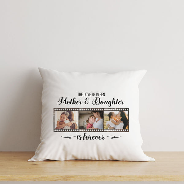 Mother & Daughter Personalized Pillow, Mom Mother's Day Gift, New Mommy Birthday Christmas Keepsake| NPL30