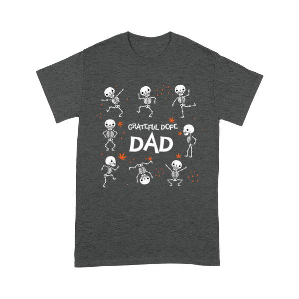 Grateful Dope Dad Shirt | Funny Dabbing Skeleton Shirt | Vintage Dope Shirt For Dad On Halloween, Christmas Shirts, NS60 Myfihu